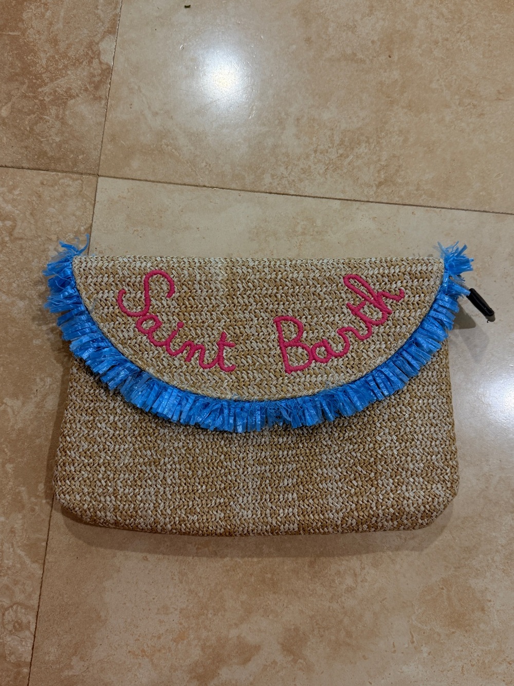 MC2 Saint Barth Straw Clutch / Raffia Pouch